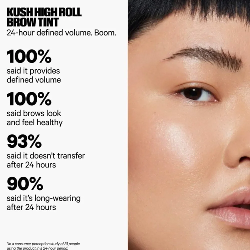 🌻 MILK MAKEUP Grind Dark Brown High Roll Defining & Volume Tubing Brow Gel